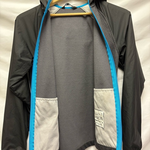 The North Face Youth Large Boys Canyonlands Track Hoodie TNF Dark Grey Heather - Picture 3 of 6